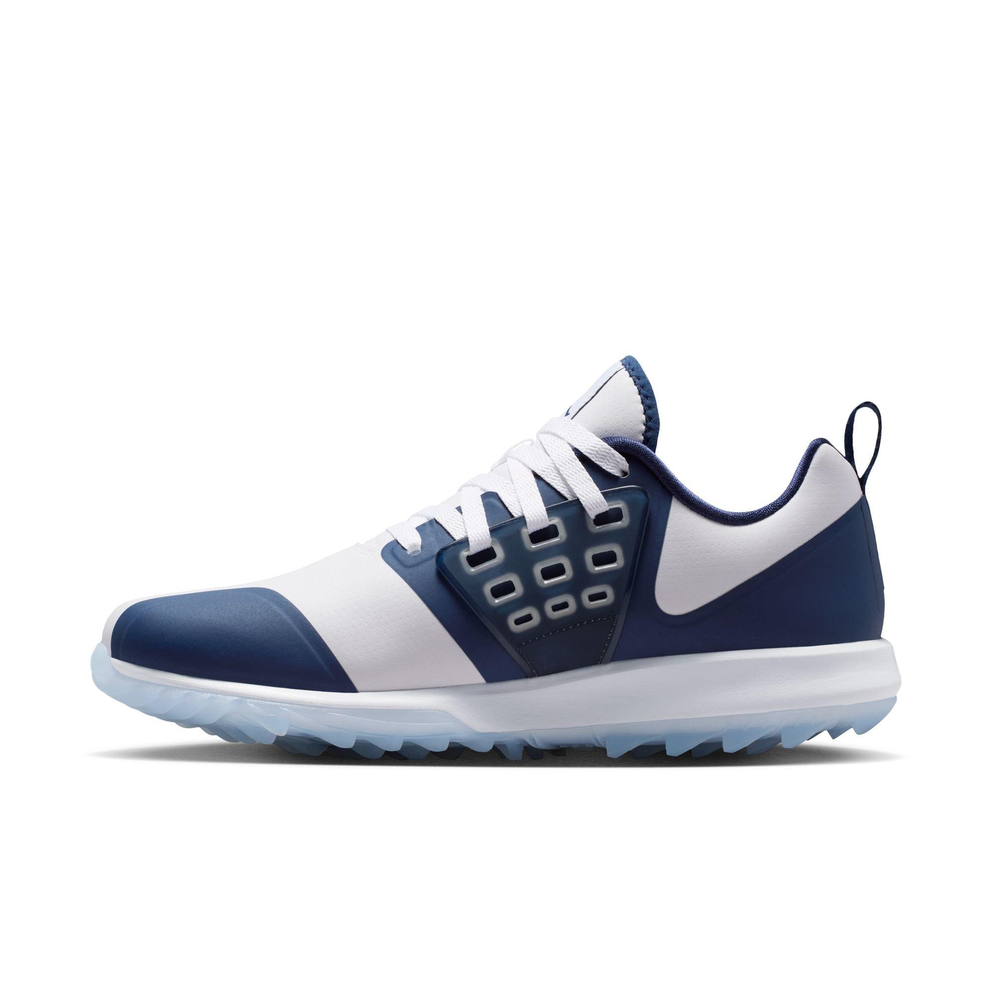 Air Jordan Grind Spikeless Golf Shoe - White/Navy | JORDAN | Golf